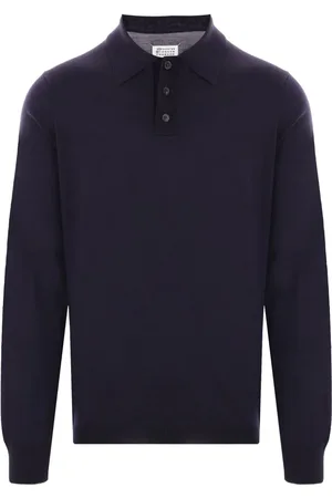 Maison Margiela Playera tipo polo con manga larga