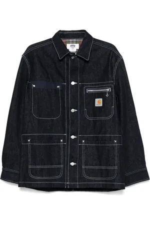 JUNYA WATANABE Abrigo con parche del logo de x Carhartt