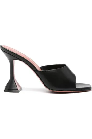 Amina Muaddi Mules Lupita con tacón 95mm