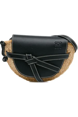 Loewe Bolsa crossbody Mini Raffia Gate 2018