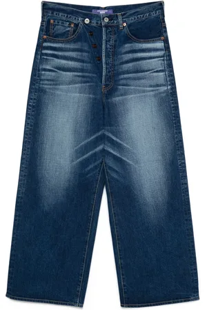 JUNYA WATANABE Jeans con efecto desgastado