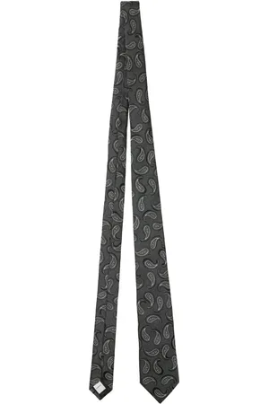 Burberry Corbata con estampado de cachemira