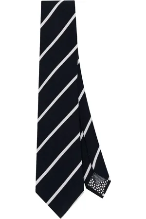 Paul Smith Corbata de seda con extremo en punta