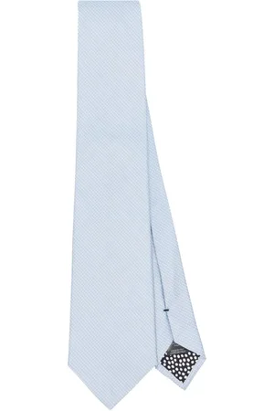 Paul Smith Corbata de seda con motivo de lunares mini