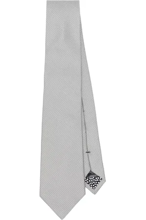 Paul Smith Corbata de seda con motivo de lunares mini