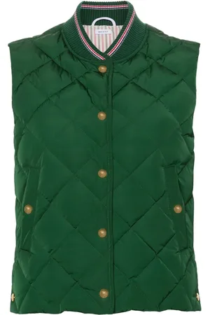 Thom Browne Chaleco con capitonado de rombos