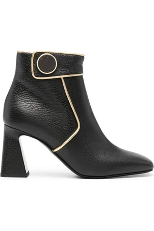 Pollini Botas con ribete en contraste y tacón de 80mm