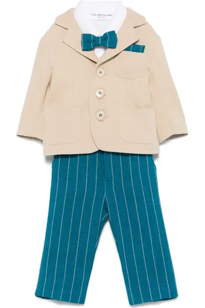 COLORICHIARI Set de pantalones con botones