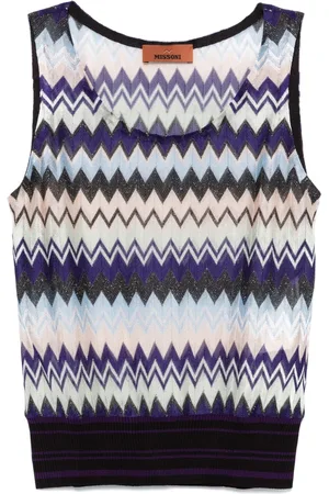Missoni Top de tejido chevron