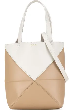 Loewe Bolsa satchel Mini Bicolor Puzzle Fold Tote 2023
