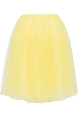 NOIR KEI NINOMIYA Falda midi de tul
