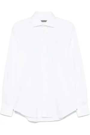 corneliani Camisa de sarga