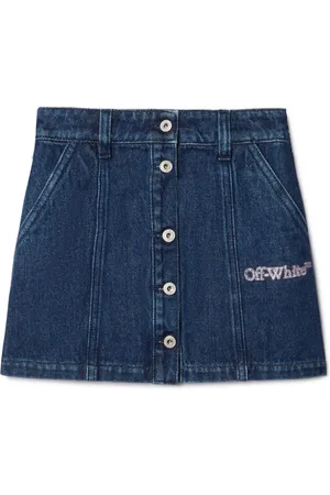 OFF-WHITE Falda de mezclilla Bookish