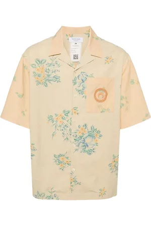 Marine Serre Camisa con estampado floral