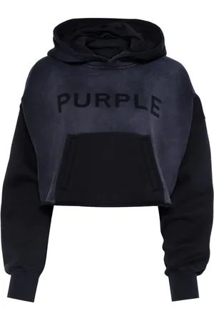 Purple Brand Hoodie con logo estampado