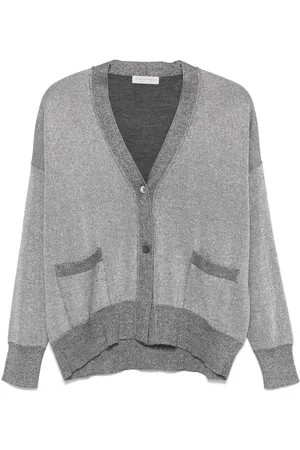 LE TRICOT PERUGIA Cárdigan con detalle de lúrex