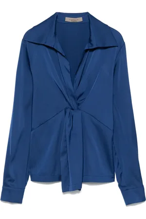 D.EXTERIOR Blusa con detalle fruncido