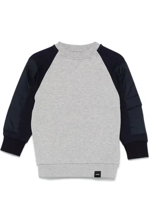 Aspesi Sudadera con diseño de dos tonos