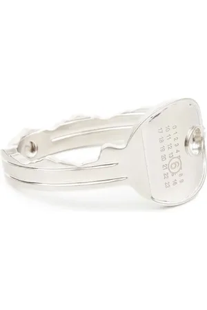 Maison Margiela Pulsera con logo grabado
