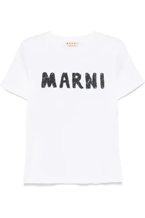 Marni Playera con logo estampado