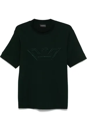 Emporio Armani Playera con logo bordado