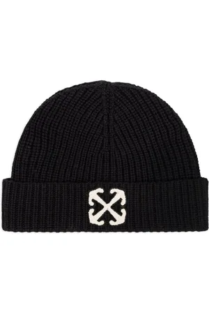 OFF-WHITE Gorro con logo bordado