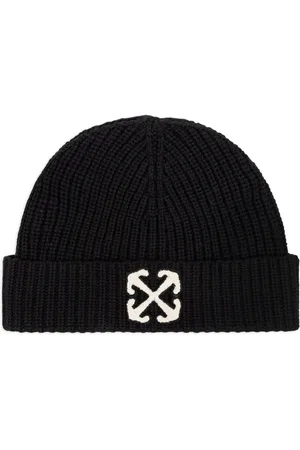 OFF-WHITE Gorro con logo bordado
