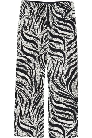 Bimba y Lola Pantalones con estampado de cebra