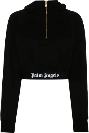 Palm Angels Hoodie con banda del logo
