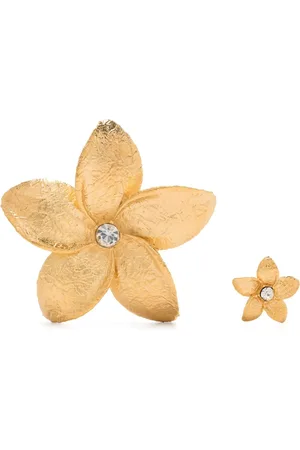 FORTE FORTE Aretes con motivo floral