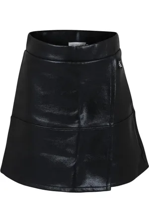 Calvin Klein Falda corta con logo bordado