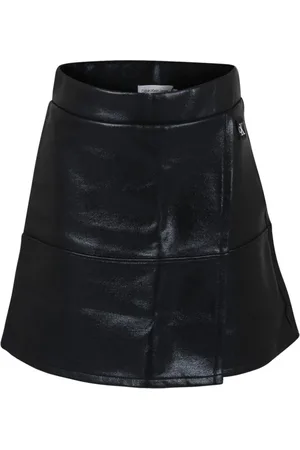 Calvin Klein Falda corta con logo bordado