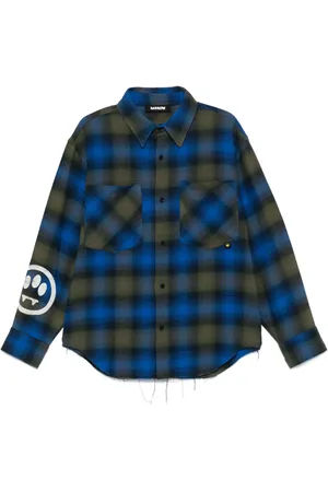 BARROW Camisa con motivo de cuadros