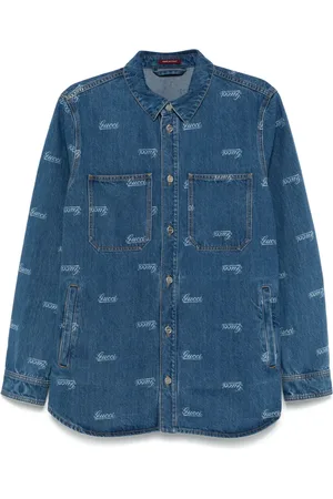 Gucci Camisa con logo estampado