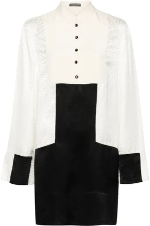 Alexander McQueen Vestido corto en jacquard