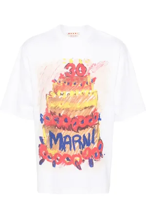 Marni Playera con pastel estampado