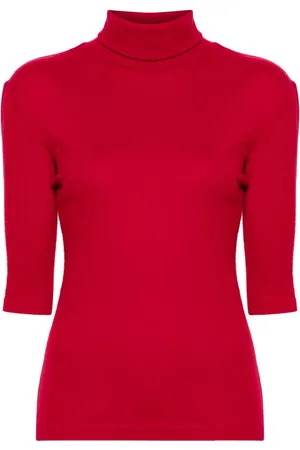 YOHJI YAMAMOTO Top con cuello vuelto