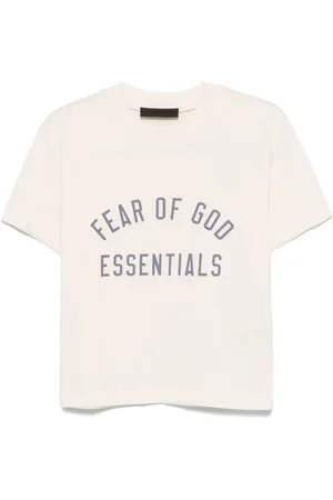 FEAR OF GOD Playera con logo estampado