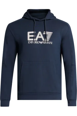 EA7 Hoodie con logo estampado