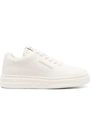 Emporio Armani Tenis con detalle termoformado