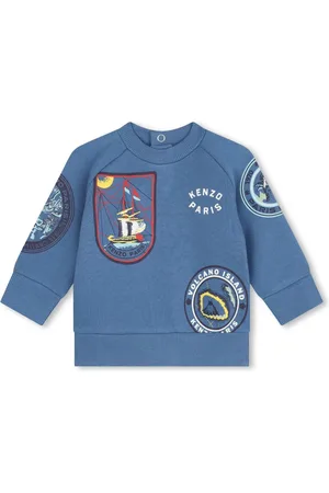 Kenzo Sudadera con logo estampado