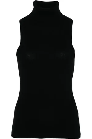Allude Top con cuello vuelto