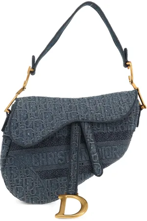 Dior Bolsa de hombro Oblique Saddle 2020