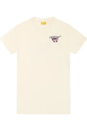 OFF-WHITE Vestido corto con motivo Arrows