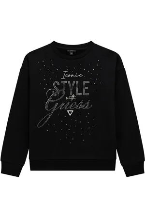 Guess Sudadera con logo y detalles