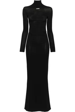 OFF-WHITE Vestido largo Off Stamp