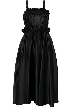NOIR KEI NINOMIYA Vestido con detalle de volantes