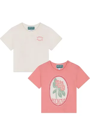 Kenzo Set de dos playeras con logo estampado