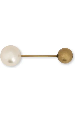 Serafini Broche con detalle de perlas artificiales
