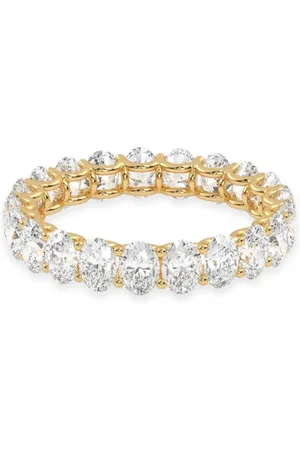 VEYNOU Anillo Arden Memory en oro amarillo reciclado de 18kt con diamantes